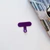 Novo Cordão para Celular com Clipe Pad de Moldagem Integrada em TPU Adesivo Traseiro de Cor Sólida Patch de Conexão Fixa Resistente Anti-Perda