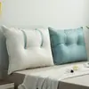 Almofada de cabeceira Almofada Tatami Combinação de cabeceira Dormitório Sala de estar Bolsa macia Almofada de sofá Proteção da coluna cervical Almofada de sono
