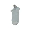 Calcetines bordados de corona para mujer, cortos, de primavera y verano, finos, de boca baja, transpirables, moda japonesa, lindos, color liso, invisibles, para pareja, calcetines de barco