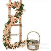 Flores Artificiais, Flores de Seda, Cipós de Rattan, Cipós de Rosa, Tubos de Ar Condicionado, Arcos de Casamento, Cipós Florais Decorativos Enrolados