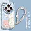 Woai Ni Capa para Celular Adequada para Oppo Find X8 Nova Transparente Fio de Pena Find X8 Pro Capa Macia Desenho Animado Cobertura Completa