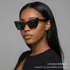 Nuevas Gafas de Sol Elegantes Ojo de Gato Tendencia Celebridad de Internet Ins Hip-Hop Marco Grande Gafas de Sol de Moda Transfronterizas para Mujer