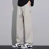 Jeans Sueltos de Pierna Recta Estilo Americano Tendencia Tencel Versátiles Casuales Largos para Hombre Primavera y Verano 2026