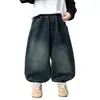 Jeans para niño para primavera y otoño 2026 nuevos elegantes pantalones casuales para niños pantalones jogger estilo linterna para bebés modernos