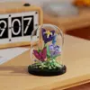 Venta al por mayor Transfronterizo Popular Flor de Rosa Bloque de Construcción Maceta de Montaje Serie Decoraciones para Sala de Estar Juguetes de Partículas Pequeñas Regalos para el Festival Qixi
