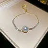 Pulseira Estrela Flor de Zircônia Super Brilhante, Moderna e Versátil, Pulseira Elegante, Luxo Leve Exquisito, Sensação de Alto Padrão, Joias Femininas para Atacado