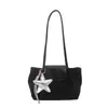 Bolso de mano ligero de nailon estilo coreano para mujer, nueva colección 2026, gran capacidad, versátil para el trabajo, diseño minimalista, bolso de axila de alta gama
