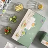 Juego de Vajilla de Vidrio Estética Geométrica con Logo Imprimible Juego de Cinco Piezas Bol para Ensalada Millennium Juego de Dos Piezas Taza para Regalo