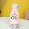 Ropa para mascotas ropa para gatos chaleco de algodón para gatos ropa para gatos pequeños azules otoño e invierno Nuevo 23 ropa acolchada de algodón de dibujos animados