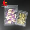 Bolsa Esmerilada Autosellable con Tira de Hueso Bolsa para Alimentos Bolsa para Empaque de Té de Flores y Frutas Bolsa para Snacks Bolsa Dividida de Prueba Bolsa con Cierre Zipper