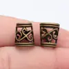 12X10X8.4Mm 1.1g Multicolor DIY Retro Aleación Colgante Hueco Forma de Cono Borla Tapa