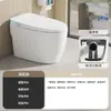 Inodoro inteligente de pared Oudi, totalmente automático, de descarga posterior, con tanque de agua incorporado, sin restricciones de presión de agua
