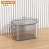 Caja de almacenamiento transparente para el hogar, caja de plástico para guardar juguetes y snacks, tamaño grande, engrosada, organizador de ropa para armario, cesta de almacenamiento