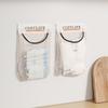 Artefacto de almacenamiento de bolsas de basura de cocina, bolsa de almacenamiento de gran capacidad montada en la pared para almacenamiento de bolsas de plástico, bolsa de malla con velcro