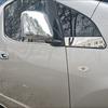Adequado para 10-18 Nissan NV200 tampa do espelho retrovisor invertendo a tampa do espelho com acabamento modificado de casca cromada galvanizada