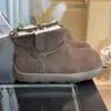 Botas Curtas Birkenstock Botas de Neve para Mulheres 2025 Novo Inverno Forrado com Lã Espessas Nordeste Solado Grosso Antiderrapante Quentes Botas Curtas