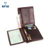 Billetera Corta de Piel Genuina para Hombre con Protección Rfid, Múltiples Ranuras para Tarjetas, Estilo Clutch, Venta al por Mayor para Negocios, Billetera Corta Estilo Vintage