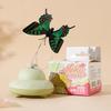 Juguete Giratorio Eléctrico de Mariposa para Gatos Bebés, Nave Espacial de Mariposa Simulada Giratoria Automática, Juguete para Gatos que Alivia el Aburrimiento al por Mayor