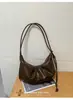 Sentido del Diseño de Comercio Exterior Bolso de Nicho Bajo el Brazo Nuevo para Mujer Gran Capacidad Bolso Retro Tipo Dumpling Versátil Bolso de Hombro Único Cruzado Moderno