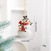 Accesorios para Decoraciones de Árbol de Navidad, Adornos Colgantes Transfronterizos, Novedades de Renos, Decoraciones Colgantes Planas de Acrílico, Estampados Festivos