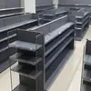 Estantería principal de acero personalizada de un solo lado con estantes ajustables para supermercados, tiendas de conveniencia y tiendas departamentales, modelo estándar para instalación y entrega