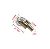Soporte de placa central de eje para herrajes de muebles de arrastre laminar, soporte de placa de clavo, soporte de placa de vidrio, soporte de panel Xiao de 5 mm