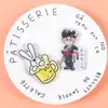 Imanes para Refrigerador de Acrílico Personalizados Regalos para Estudiantes Dibujos Animados Magnéticos Creativos Animación Cultural y Creativa Imanes Periféricos para Refrigerador Impresos con Logo