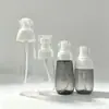 Frasco Spray de Névoa Fina Multiespecificação Frasco Spray Cinza Transparente Frasco de Recarga para Tônico Perfume Frasco Vazio Portátil de Viagem