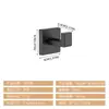 Suministro Exclusivo Transfronterizo para Amazon: Popular Set de Cinco Piezas de Tubo Cuadrado para Colgador de Toallas, Gancho para Ropa, Barra para Toallas, Anillo y Porta Rollos de Papel de Cocina