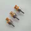 Conector Macho Loto RCA, Conector de Audio y Video AV Plano de Alta Resistencia de Cuatro Pines RCA de un Solo Pin de Alta Resistencia