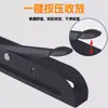 Tablero de Extensión para Escritorio sin Taladro Soporte Plegable Extensión de Escritorio de Computadora Estante de Extensión de Escritorio Soporte de Extensión para Teclado