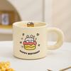 Taza de Cerámica Creativa Linda de Conejo Taza Taza de Café Taza de Desayuno para el Hogar Taza para Pareja Taza de Té Taza para Beber