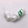 Botella de spray de plástico HDPE de 15 ml, soplado por extrusión, de pequeña capacidad, blanca con impresión, 18 puertos, fácil de transportar