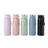 Termo de Acero Inoxidable 316, Vaso de Agua de Aspecto Elegante con Forma de Bala, Grado Alimenticio, Termo de Gran Capacidad para Niños y Estudiantes, Venta al por Mayor