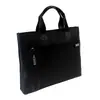Bolsa de arquivo comercial com capacidade espessada, bolsa de informações portátil A4, bolsa de conferência de escritório para homens e mulheres, bolsa de trabalho