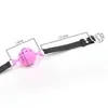 Qianbaiqu Sm Bola Oral Tapón Bucal Sexy con Agujeros Grande, Mediano y Pequeño Tapón Bucal de Silicona Completa y Grilletes Juguete Sexual para Adultos