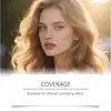 Base Cremosa Zephoco Cor que Muda Corretivo Dura Muito, É Refrescante, Leve e Não Grudenta, Criando um Look de Maquiagem Natural e Hidratante