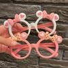 Montura de Gafas para Niños Niñas Lindo Sin Lentes Bebé Foto Dibujos Animados Juguete Montura de Gafas Moda Montura de Gafas Decorativa