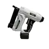 Pistola de clavos LED de batería de litio en stock, Pistola de clavos eléctrica de doble propósito para clavos rectos y clavos de código, Pistola de clavos inalámbrica universal F/K para carpintería