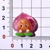 Accesorios de resina para muñecas de frutas transparentes, clips para el cabello DIY con pegamento de crema, llaveros, colgantes, decoraciones para zapatos, accesorios de resina