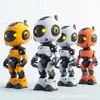 Carcasa de Consola de Juegos de Fibra de Vidrio Equipo Estación Guía Inteligente Mecanismo de Escultura con Forma Especial de Dibujos Animados Carcasa Mecánica de Fibra de Carbono