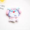 Accesorios de resina con dibujos de gato azul, pegamento en crema, accesorios para el cabello, titular, calcomanía para refrigerador, caja de almacenamiento, hebilla de zapato, material colgante