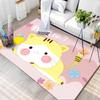 Precio al por mayor, bonita alfombra de dibujos animados para niña, alfombra para sala de estar, dormitorio, mesita de noche, tatami, alfombra para fitness