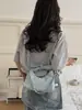 Bolso de Mezclilla Minimalista con Lazo Estilo Coreano, Bolso Cruzado de Hombro Único Moderno y Elegante, Nuevo Modelo 2026, Bolso de Mano Casual