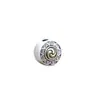 Yiluya Plata de ley S925 Exquisito Latón incrustado Protección corporal Cuentas de transferencia Cuentas espaciadoras Hebilla Bodhi Wenwan Accesorios Venta al por mayor