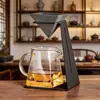 A Prosperidade Vem de Todas as Direções: Conjunto de Filtro de Chá Sem Perfurações para Uso Doméstico, Coador de Chá Exquisito, Filtro de Café, Conjunto de Utensílios de Chá