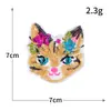 Bordado de Lantejoulas Premium Três Gatos Animal de Estimação Fofo Bordado de Computador Bordado Cartoon Patche de Tecido Patche Adesivo Carimbo de Tecido