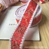 Punto Clásico Rojo Festivo de Año Nuevo Correa de Lazo Accesorios para el Cabello de Niños Pasador Accesorios DIY