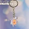 Lindo Hecho a Mano DIY Cangrejo Tortuga Delfín Bolsa Colgante de Joyería Unisex Moda Llavero Personalizado