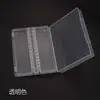 Caja de almacenamiento exclusiva transfronteriza para fresas de uñas, caja de exhibición de fresas de 14 compartimentos, caja de fresas de uñas de acero de tungsteno cerámico